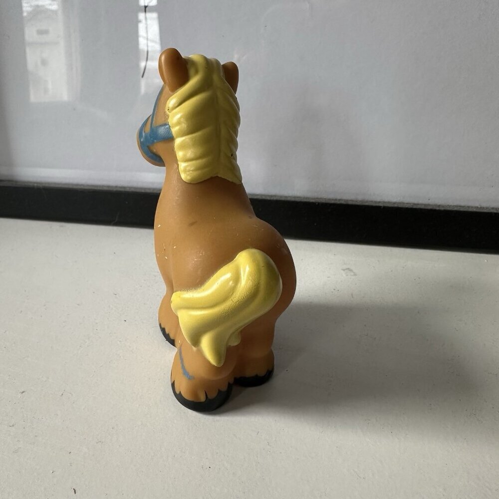Fisher Price Little People 2016 Brown Tan Horse Farm Animal Toy Figure - Picture 3 of 5